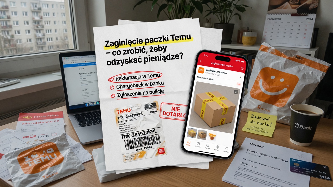 Zaginięcie paczki Temu