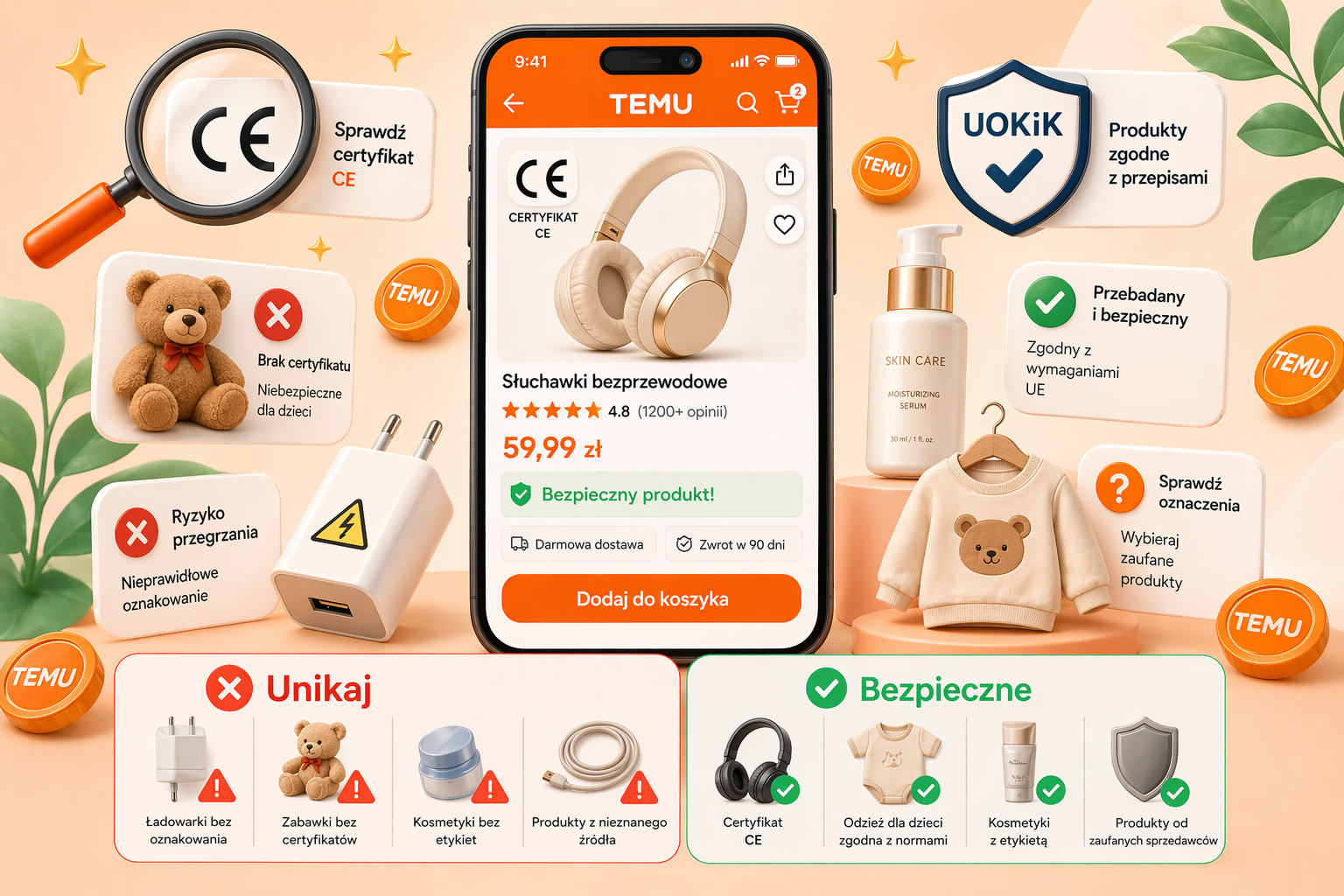 Czy produkty Temu są bezpieczne