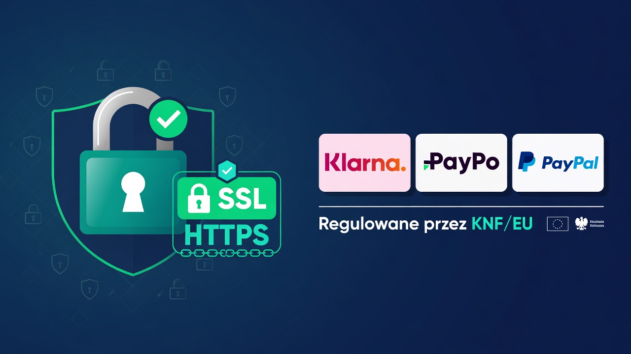 Grafika symbolizująca bezpieczeństwo płatności