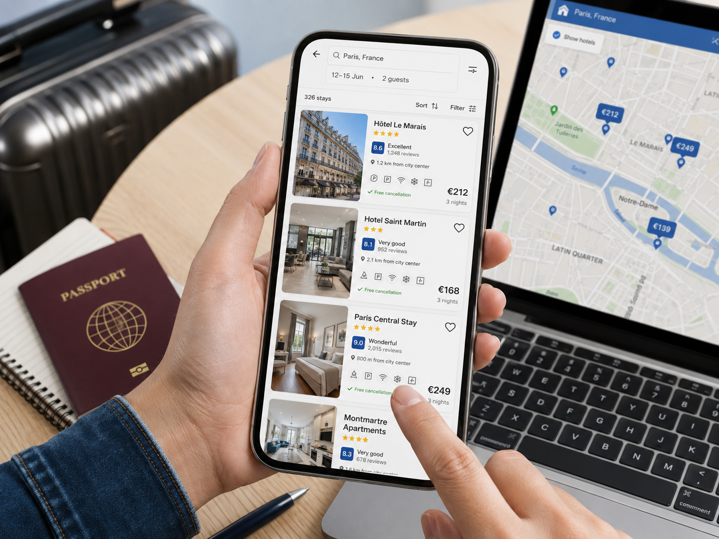Booking.com jak znaleźć dobry nocleg bez stresu