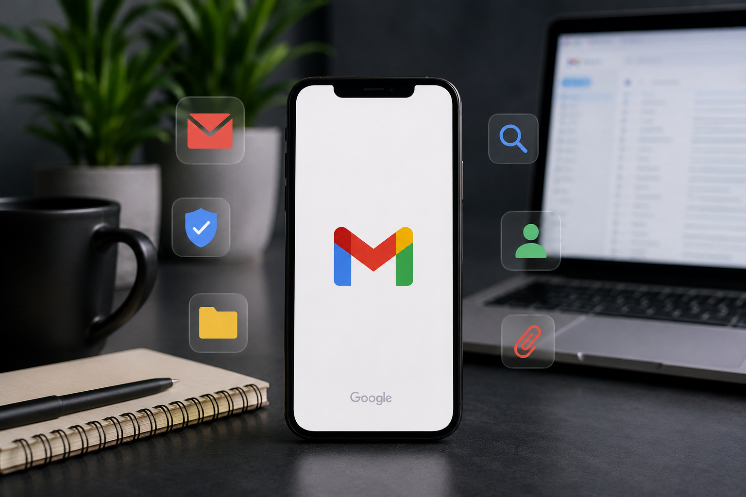Gmail szybki dostęp do wiadomości i załączników