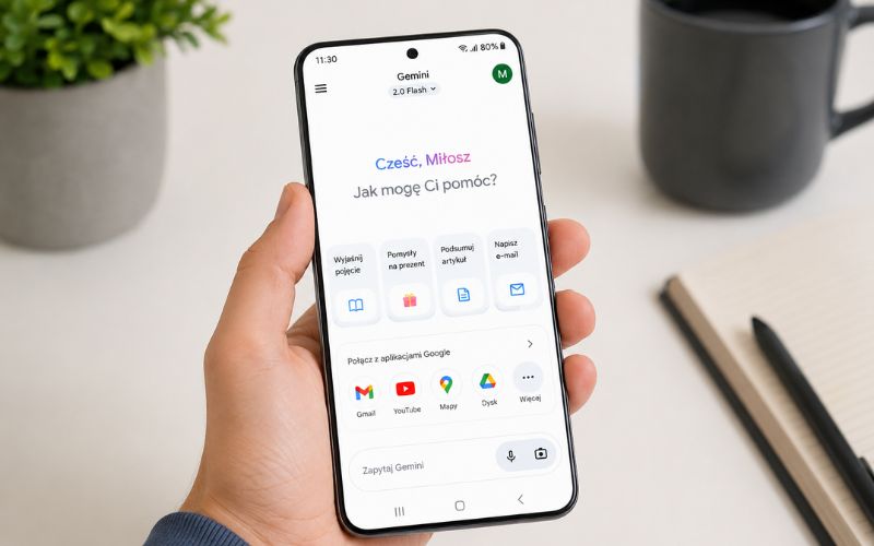 Google Gemini jak AI pomaga w pracy i nauce