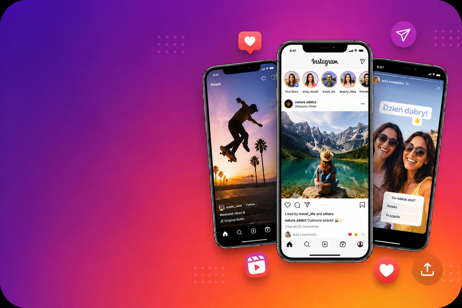 Instagram Aplikacja do zdjęć, filmów i wiadomości 2026