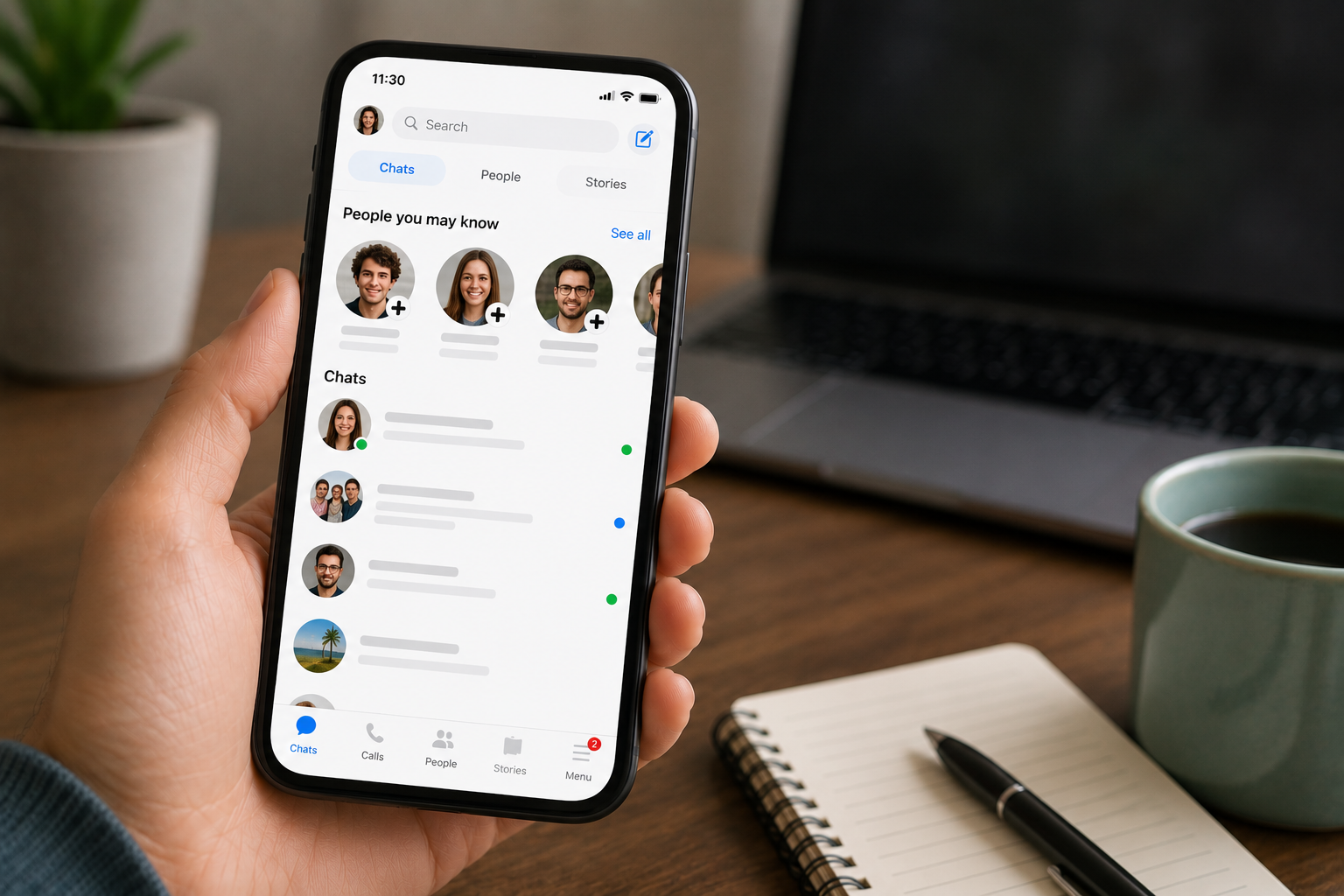Messenger kontakt ze znajomymi bez proszenia o numer