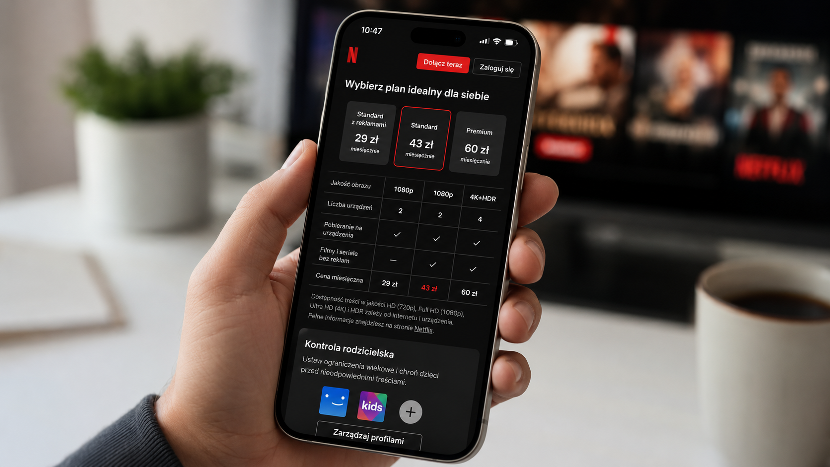 Netflix aplikacja do oglądania bez czekania na TV